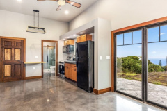 interior of custom build